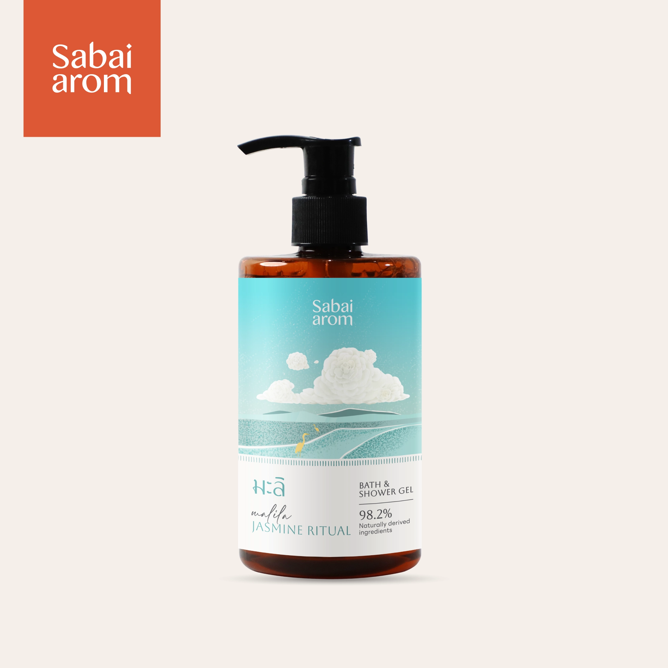 เจลอาบน้ำ สบายอารมณ์ กลิ่น JASMINE RITUAL 300มล. จำนวน 1 ขวด_1